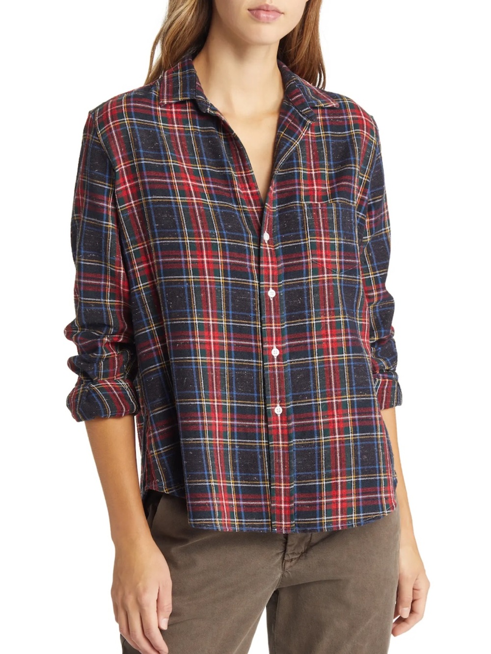 Frank & Eileen Eileen Relaxed Button Up Plaid Shirt